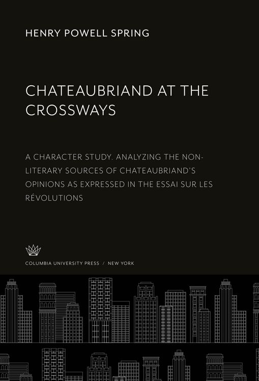 Produktbild: Chateaubriand at the Crossways