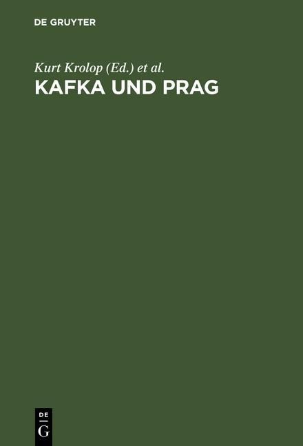 Produktbild: Kafka und Prag