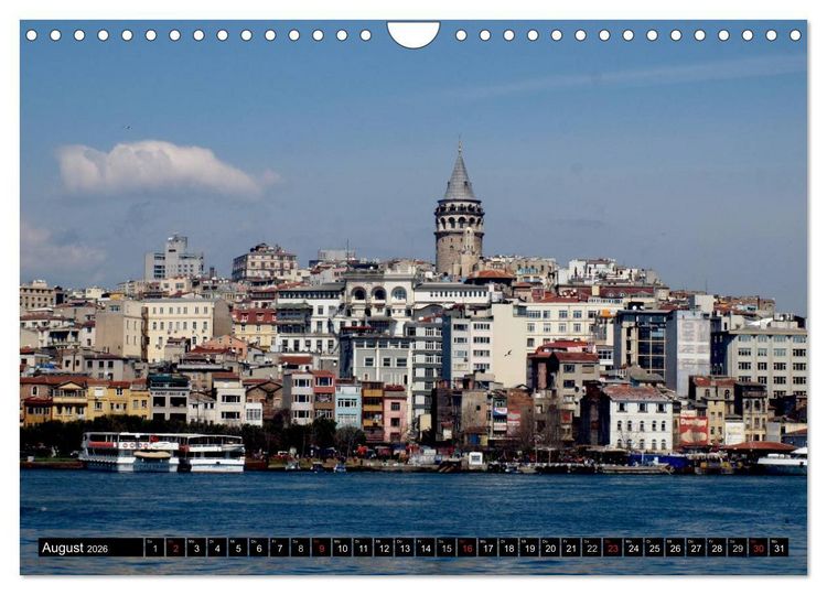 Produktbild: Istanbul - Konstantinopel - Byzanz (Wandkalender 2026 DIN A4 quer), CALVENDO Monatskalender