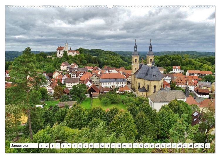 Produktbild: Wandererlebnisse in der Fr&auml;nkischen Schweiz (Wandkalender 2026 DIN A2 quer), CALVENDO Monatskalender