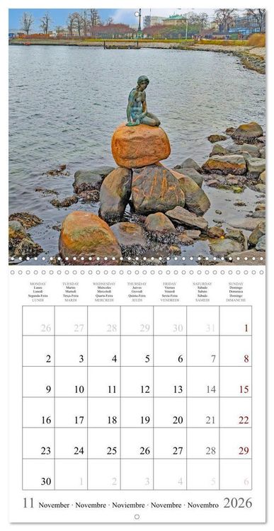 Produktbild: A Journey Through Europe (Wall Calendar 2026 12 &times; 12 Inch) CALVENDO 12 Month Wall Calendar
