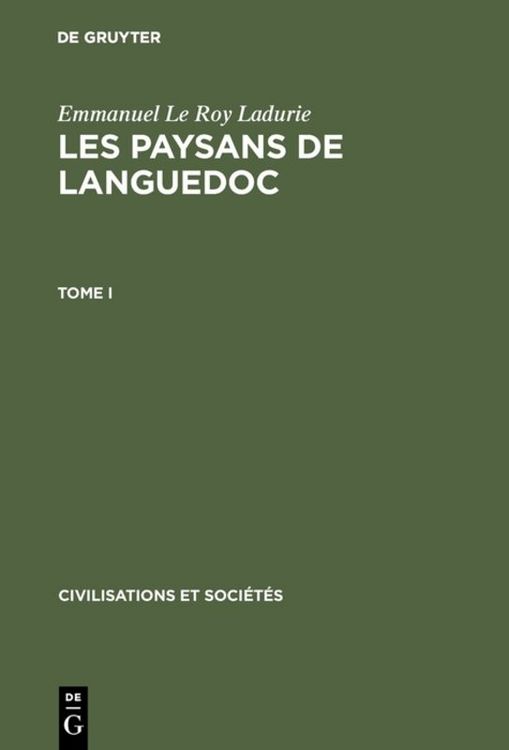 Produktbild: Les paysans de Languedoc. Tome I