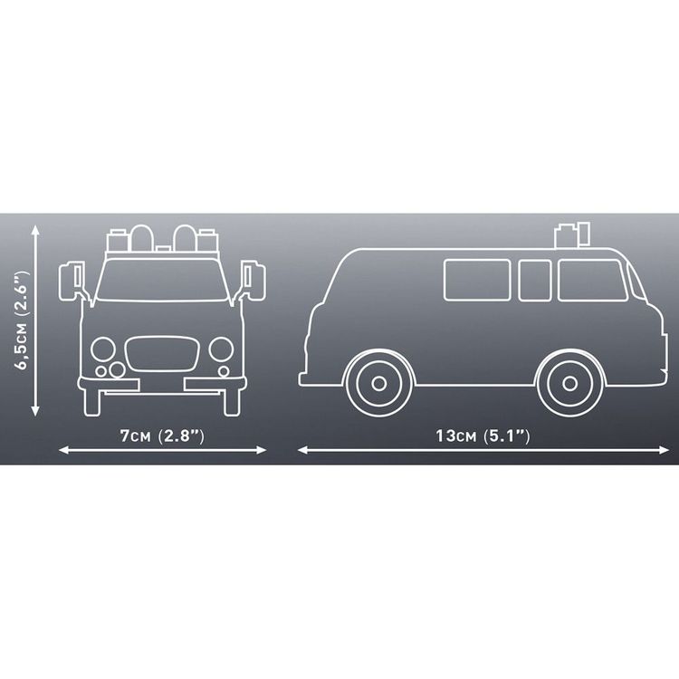 Produktbild: COBI 24596 BARKAS B1000 Polizei