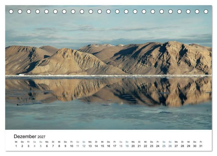 Produktbild: Antarktis (Tischkalender 2027 DIN A5 quer), CALVENDO Monatskalender