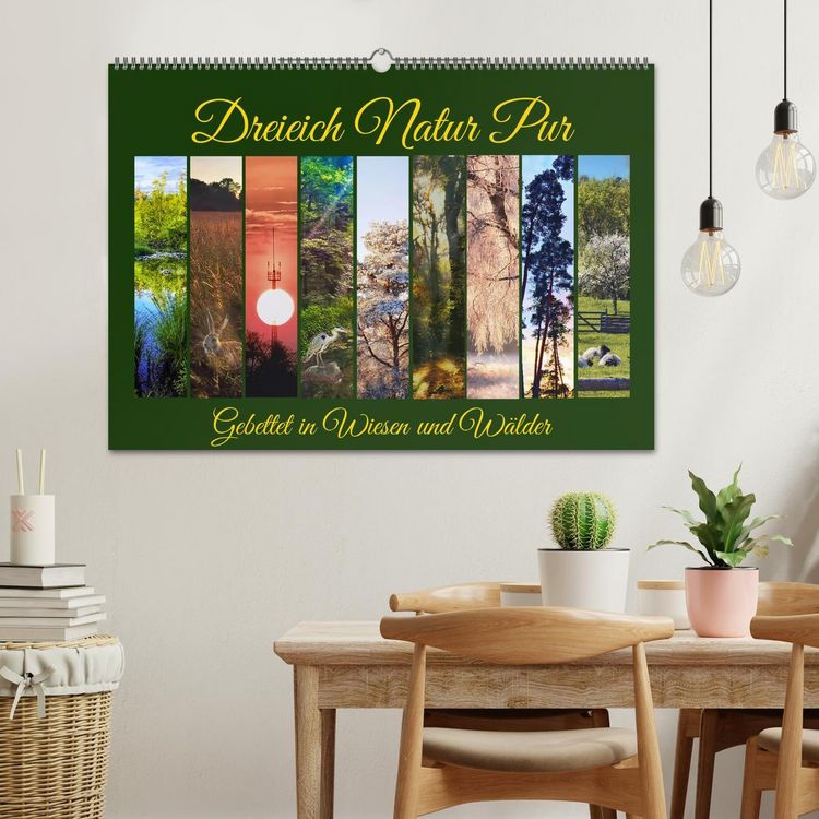 Produktbild: Dreieich Natur Pur (Wandkalender 2026 DIN A2 quer), CALVENDO Monatskalender