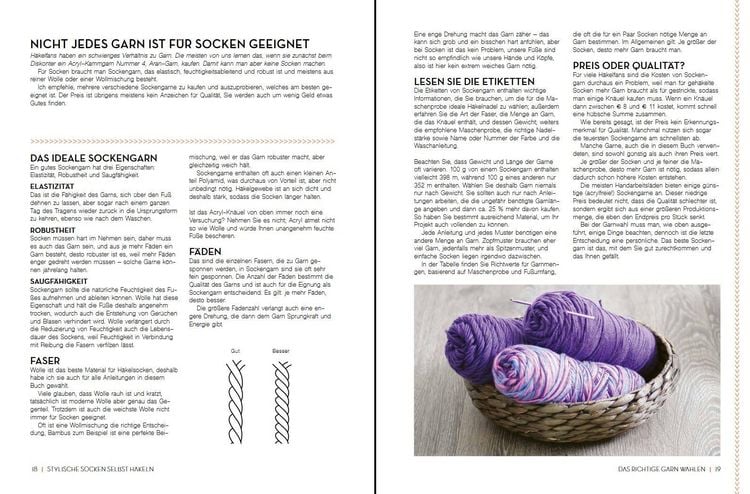 Produktbild: Stylische Socken selbst h&auml;keln