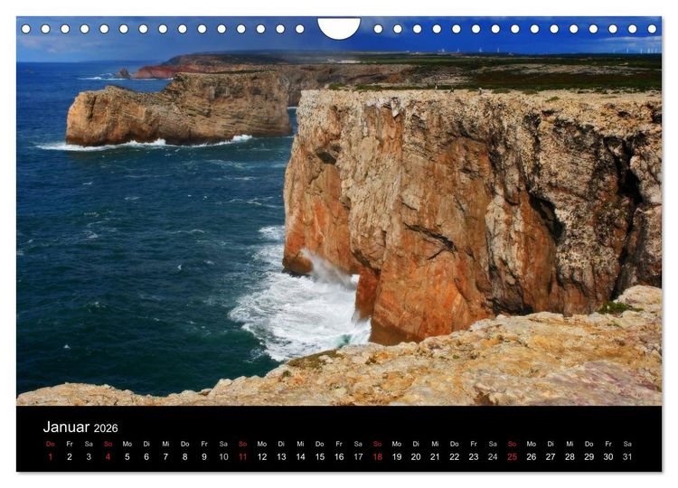 Produktbild: Zauber der Algarve (Wandkalender 2026 DIN A4 quer), CALVENDO Monatskalender