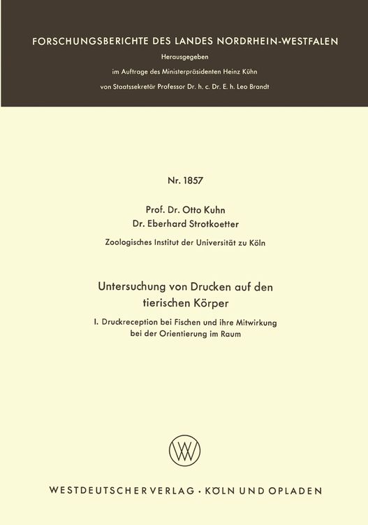 Produktbild: Untersuchungen von Drucken auf den tierischen K&ouml;rper