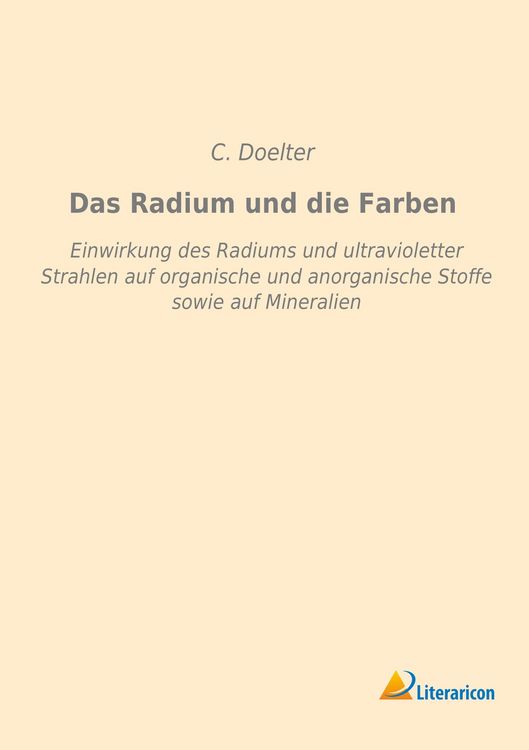 Produktbild: Das Radium und die Farben