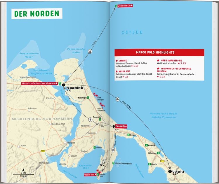 Produktbild: MARCO POLO Reisef&uuml;hrer Usedom