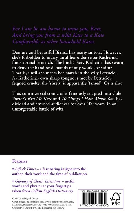 Produktbild: Shakespeare, W: Taming of the Shrew