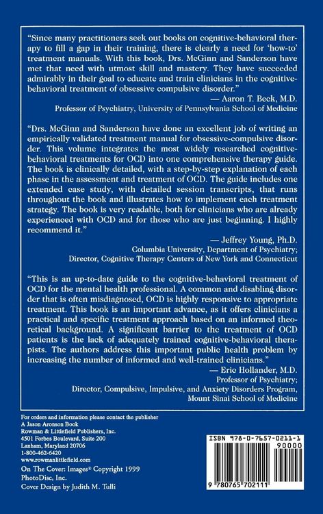 Produktbild: Treatment of Obsessive Compulsive Disorder