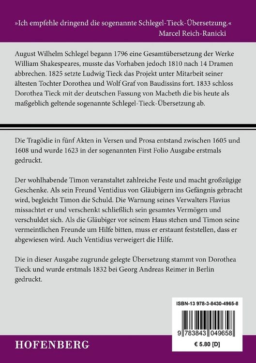 Produktbild: Timon von Athen