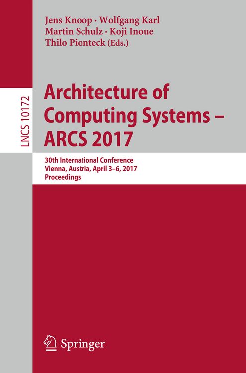 Produktbild: Architecture of Computing Systems - ARCS 2017