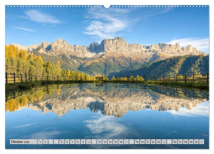 Produktbild: Wundersch&ouml;ne Dolomiten (Wandkalender 2026 DIN A2 quer), CALVENDO Monatskalender