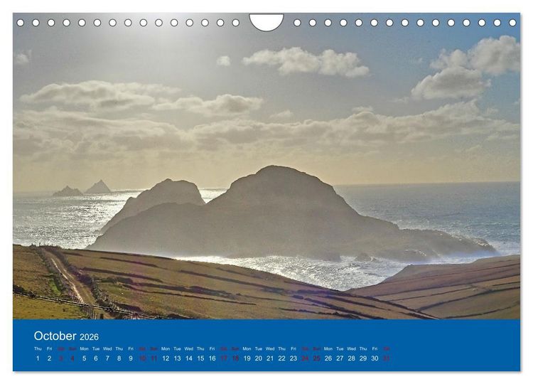 Produktbild: Skellig Coast (Wall Calendar 2026 DIN A4 landscape), CALVENDO 12 Month Wall Calendar