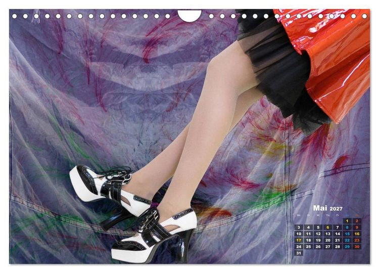 Produktbild: High Heels - Hohe Abs&auml;tze machen lange Beine (Wandkalender 2027 DIN A4 quer), CALVENDO Monatskalender