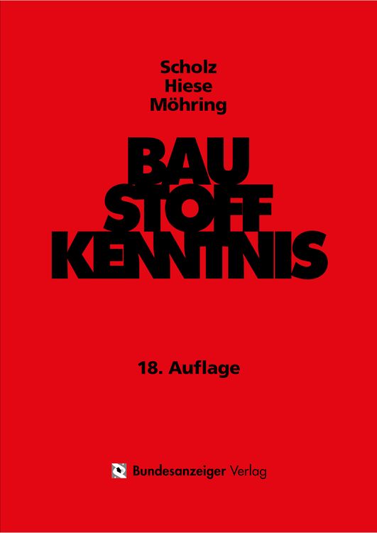 Produktbild: Baustoffkenntnis