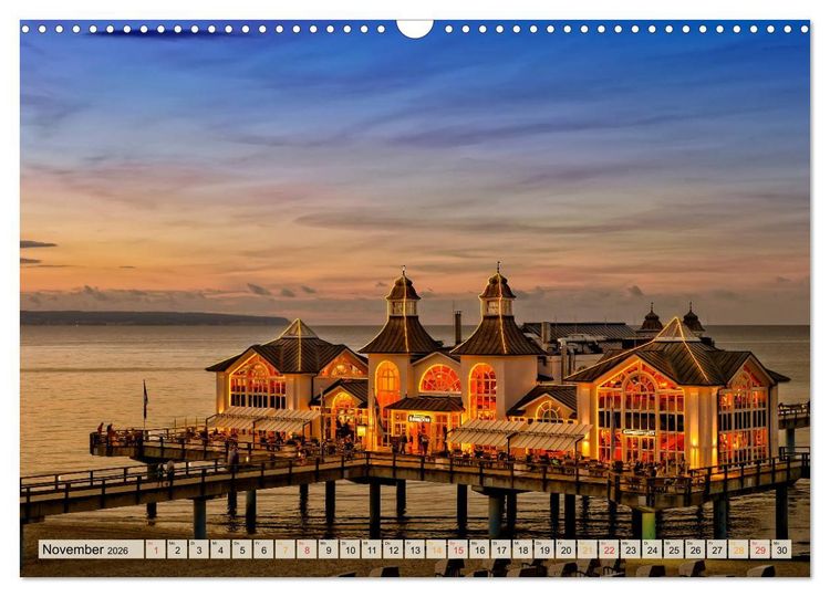 Produktbild: 12 wundersch&ouml;ne Sehensw&uuml;rdigkeiten in Deutschland (Wandkalender 2026 DIN A3 quer), CALVENDO Monatskalender