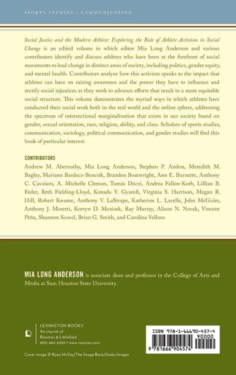 Produktbild: Social Justice and the Modern Athlete
