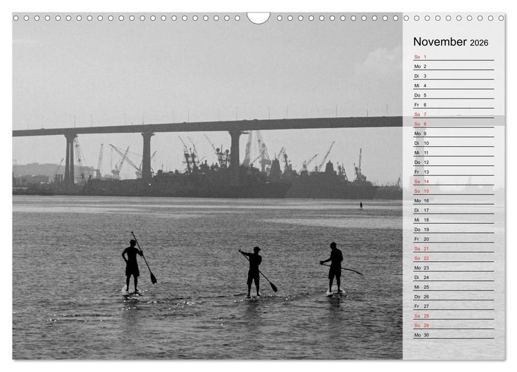 Produktbild: San Diego (Wandkalender 2026 DIN A3 quer), CALVENDO Monatskalender