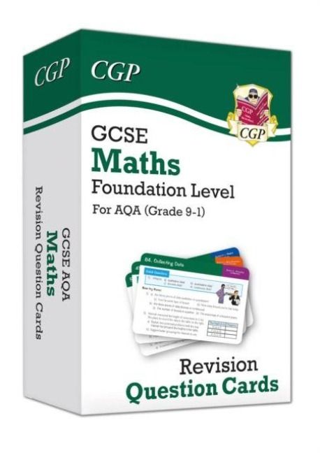 Produktbild: GCSE Maths AQA Revision Question Cards - Foundation