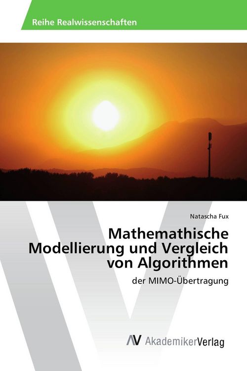 Produktbild: Mathemathische Modellierung und Vergleich von Algorithmen