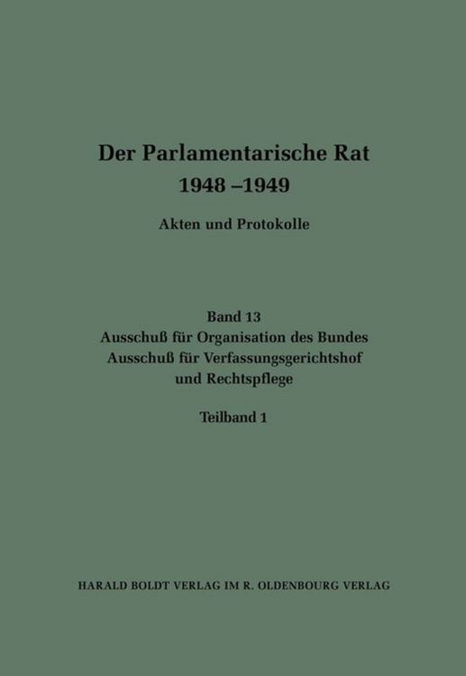 Produktbild: Ausschu&szlig; f&uuml;r Organisation des Bundes / Ausschu&szlig; f&uuml;r Verfassungsgerichtshof und Rechtspflege