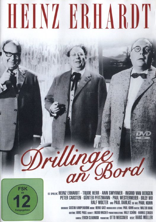 Produktbild: Heinz Erhardt - Drillinge an Bord (remastered)