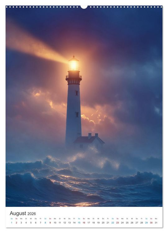 Produktbild: Sehnsucht nach dem Meer (hochwertiger Premium Wandkalender 2026 DIN A2 hoch), Kunstdruck in Hochglanz