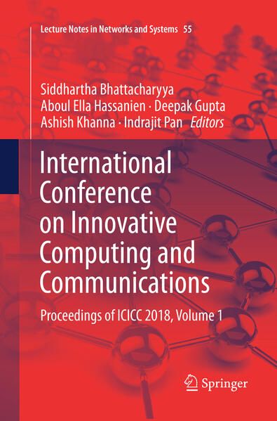 Produktbild: International Conference on Innovative Computing and Communications