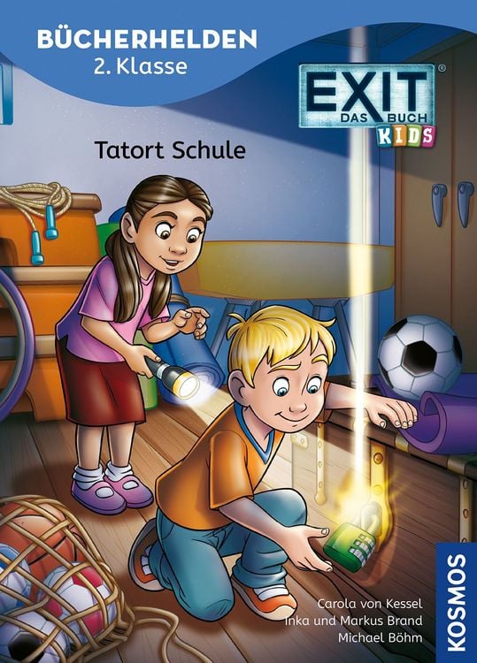 Produktbild: EXIT&reg;-Das Buch. B&uuml;cherhelden 2. Klasse, Tatort Schule