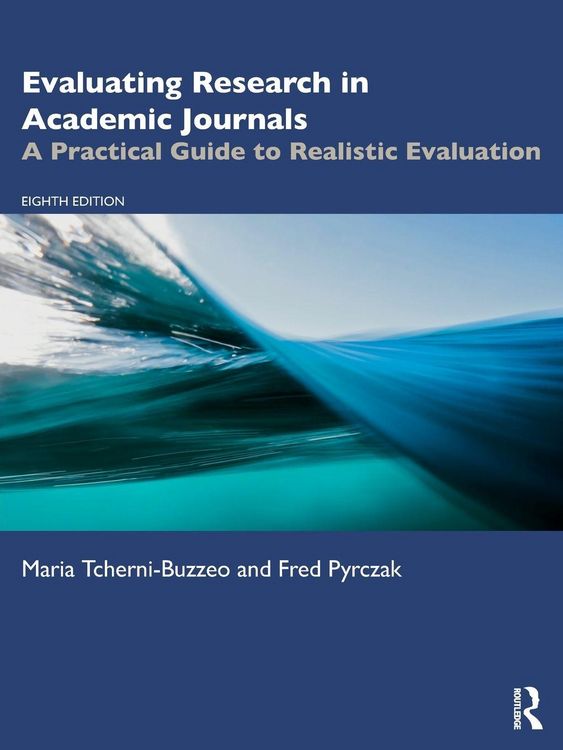 Produktbild: Evaluating Research in Academic Journals