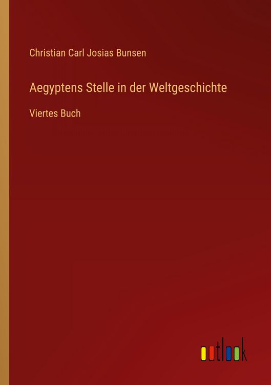 Produktbild: Aegyptens Stelle in der Weltgeschichte