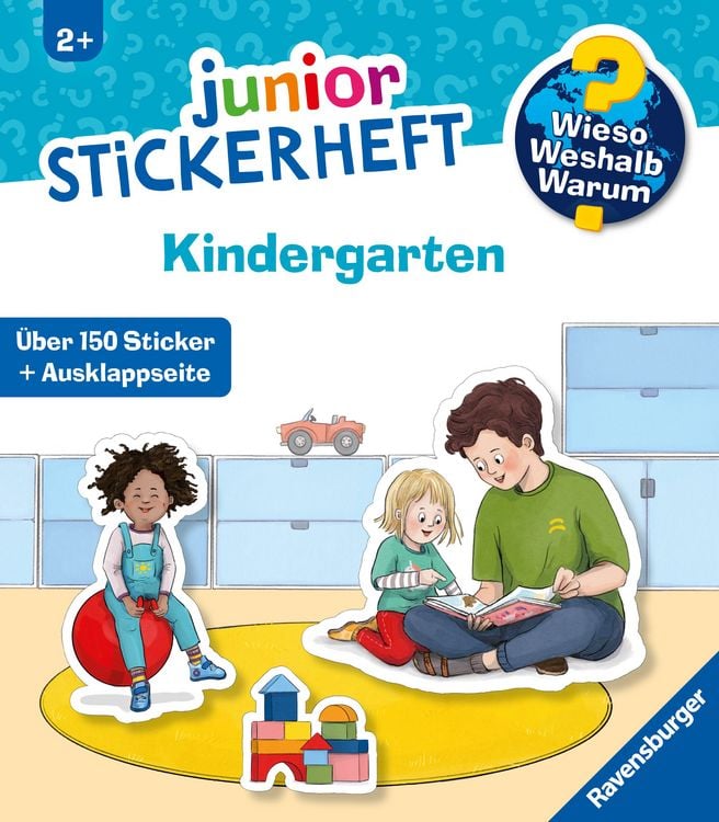 Produktbild: Wieso? Weshalb? Warum? junior Stickerheft - Kindergarten