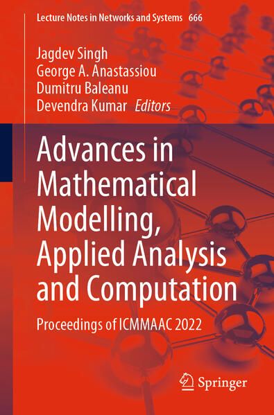 Produktbild: Advances in Mathematical Modelling, Applied Analysis and Computation