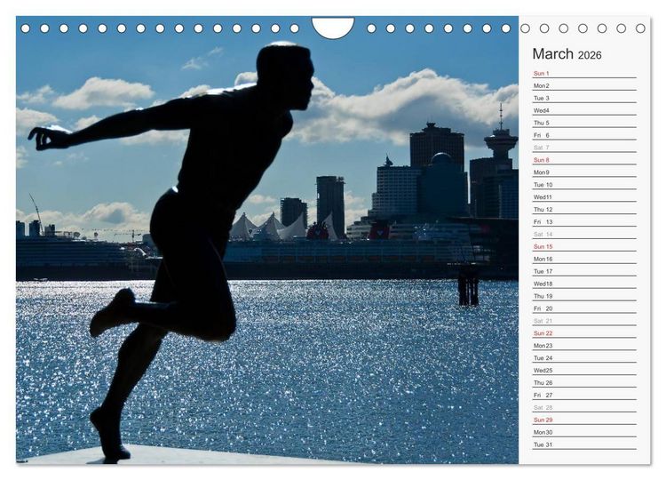 Produktbild: Vancouver Perspectives (Wall Calendar 2026 DIN A4 landscape), CALVENDO 12 Month Wall Calendar