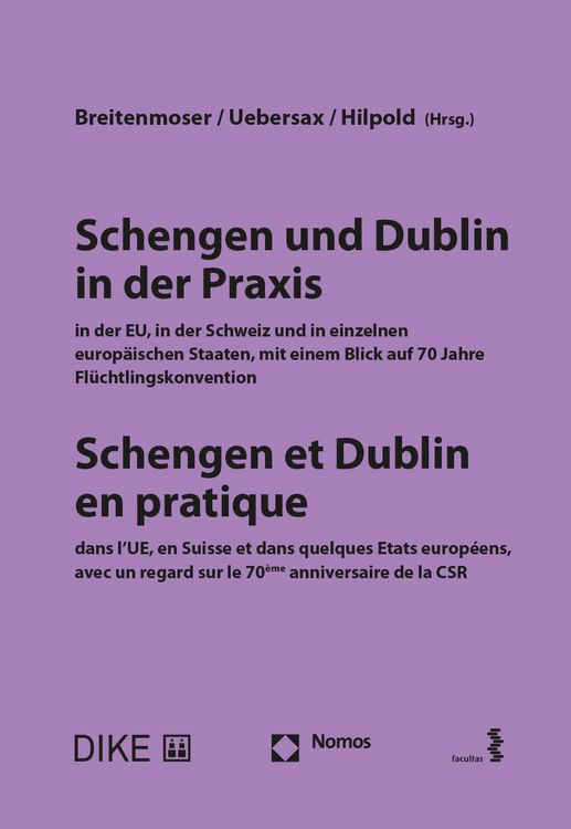Produktbild: Schengen und Dublin in der Praxis
