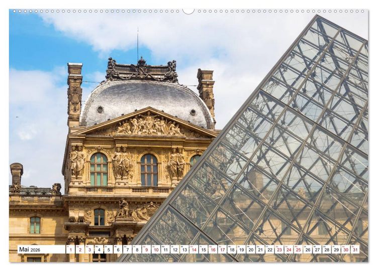 Produktbild: Architektonische Zeitspr&uuml;nge (Wandkalender 2026 DIN A2 quer), CALVENDO Monatskalender