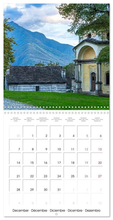 Produktbild: Lake Maggiore - Italian Dreams (Wall Calendar 2026 12 &times; 12 Inch) CALVENDO 12 Month Wall Calendar