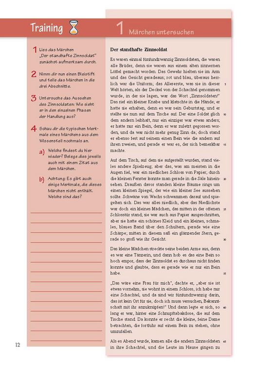 Produktbild: Auf den Punkt gebracht: M&auml;rchen, Sagen und Fabeln untersuchen &ndash; Deutsch 5./6. Klasse