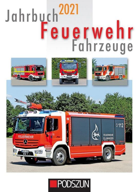 Produktbild: Jahrbuch Feuerwehrfahrzeuge 2021