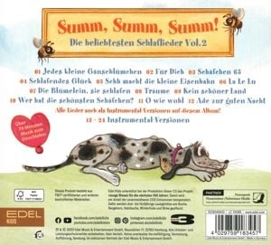 Produktbild: Die beliebtesten Schlaflieder,Vol.2