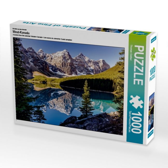 Produktbild: Ein Motiv aus dem Kalender West-Kanada (Puzzle)
