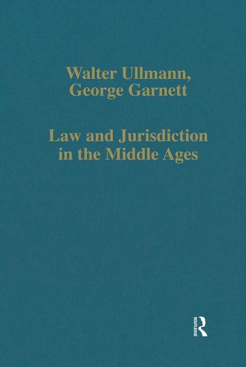 Produktbild: Law and Jurisdiction in the Middle Ages