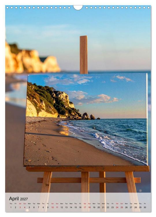Produktbild: Easel in a Quiet World (Wall Calendar 2027 DIN A3 portrait), CALVENDO 12 Month Wall Calendar