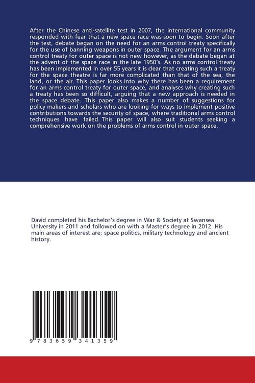 Produktbild: Space Weapons and Outer Space Arms Control