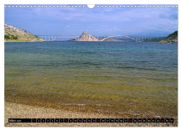 Produktbild: Kvarner Golf - Kroatien (Wandkalender 2026 DIN A3 quer), CALVENDO Monatskalender