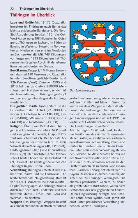 Produktbild: TRESCHER Reisef&uuml;hrer Th&uuml;ringen