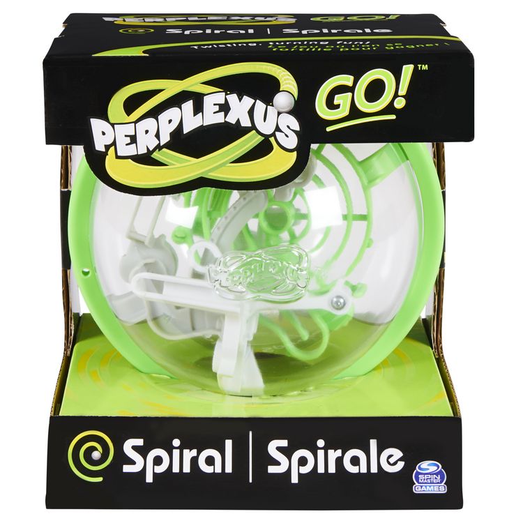 Produktbild: Perplexus GO! Spiral, kompaktes und anspruchsvolles Geschicklichkeitsspiel für Erwachsene und Kinder